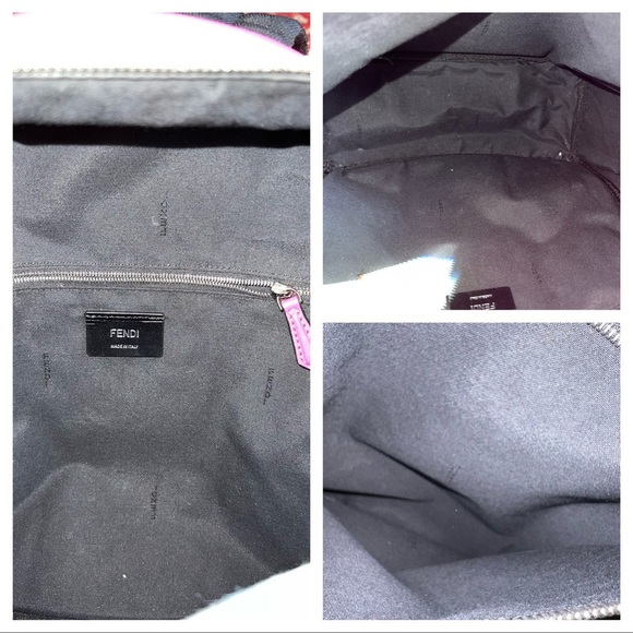 Fendi By the Way Leather Croc Medium Backpack - Picture 8 of 13